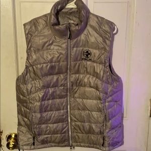 RALF LAUREN WOMAN GRAY VEST